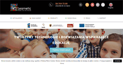 Desktop Screenshot of learnetic.pl